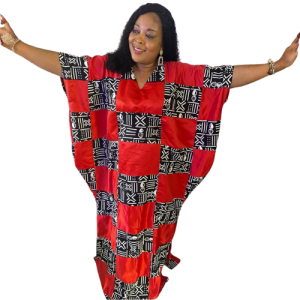 Patched Ankara Caftan