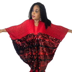 Sequins / Lace Caftan